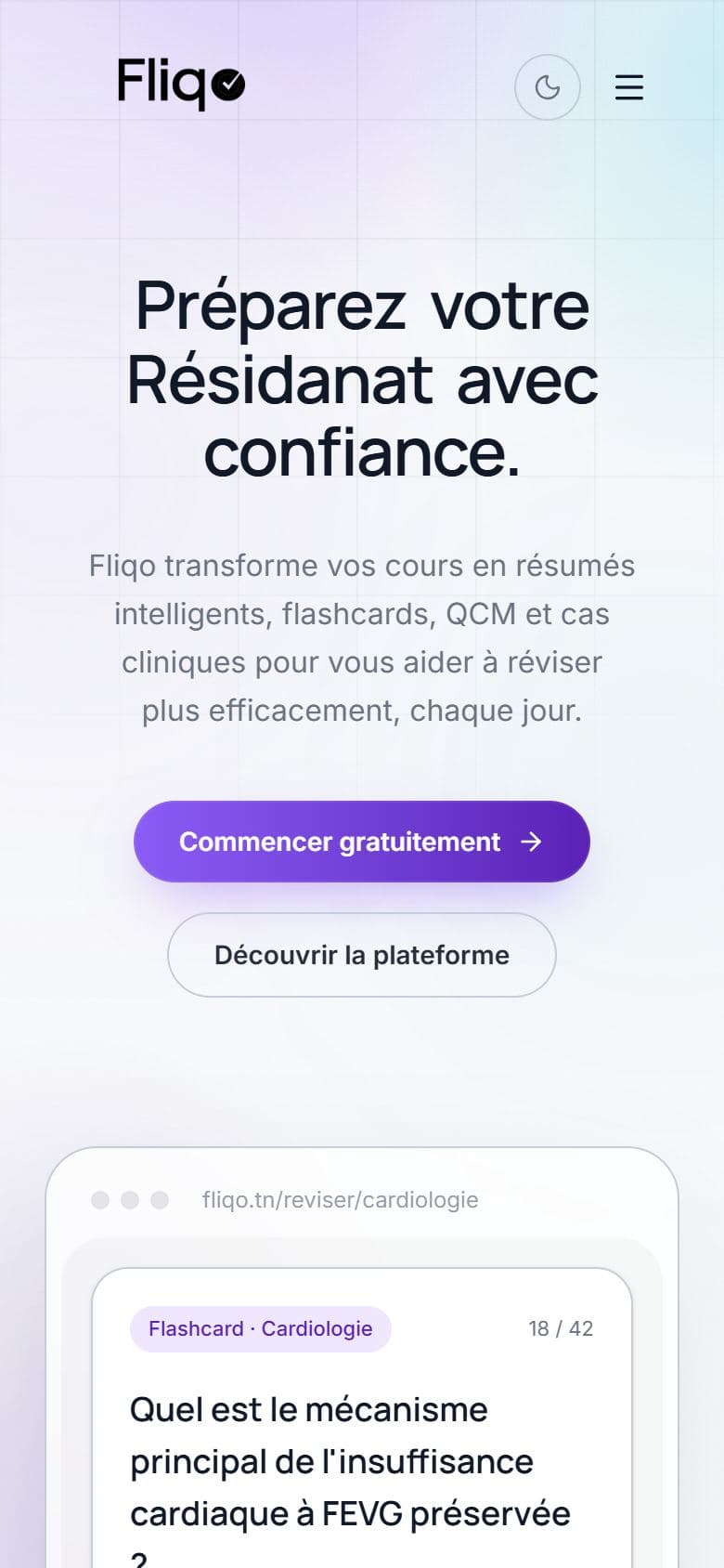 Fliqo on mobile